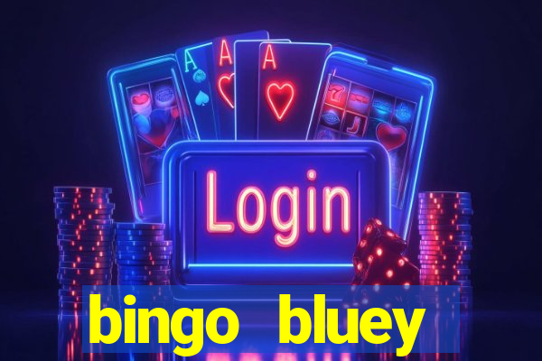 bingo bluey personajes png