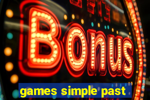 games simple past