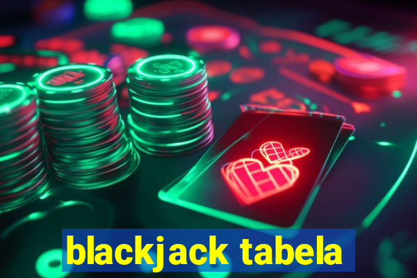 blackjack tabela