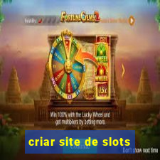 criar site de slots