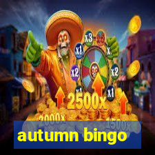 autumn bingo