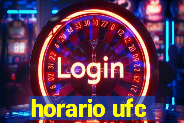 horario ufc