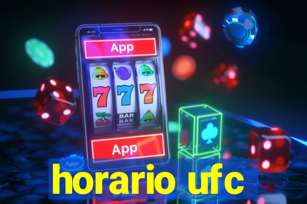 horario ufc