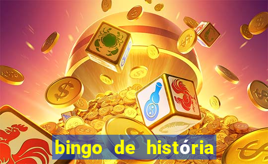 bingo de história 6 ano