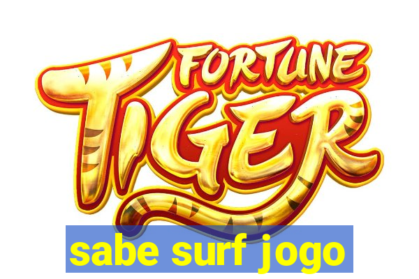 sabe surf jogo