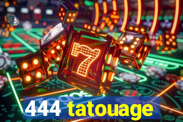 444 tatouage