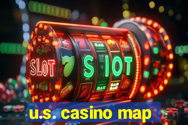 u.s. casino map