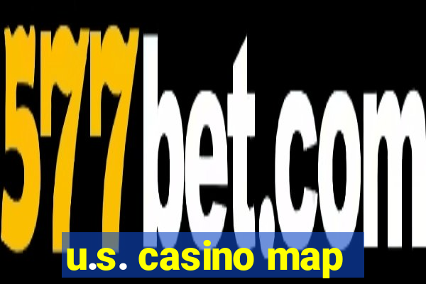 u.s. casino map