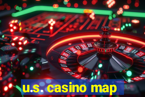 u.s. casino map