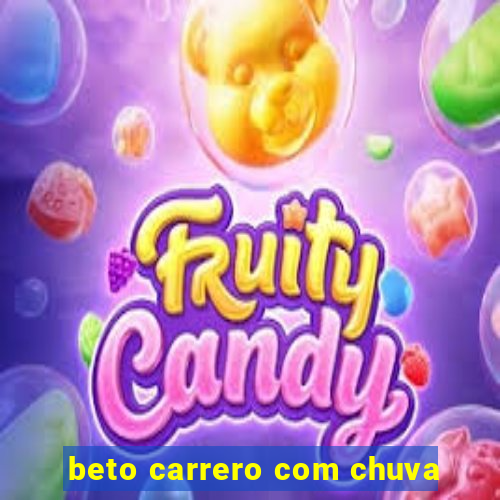 beto carrero com chuva