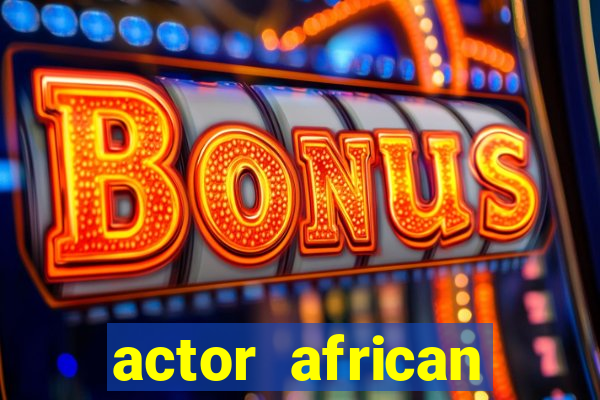 actor african american male