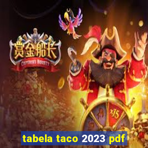 tabela taco 2023 pdf