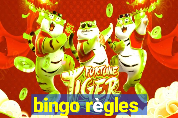 bingo règles