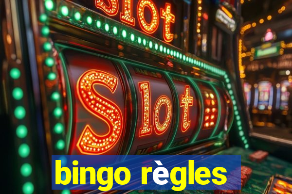 bingo règles