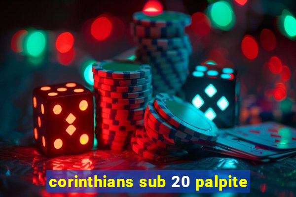 corinthians sub 20 palpite