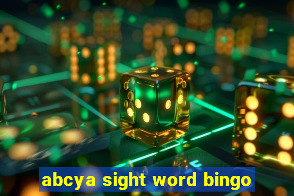 abcya sight word bingo