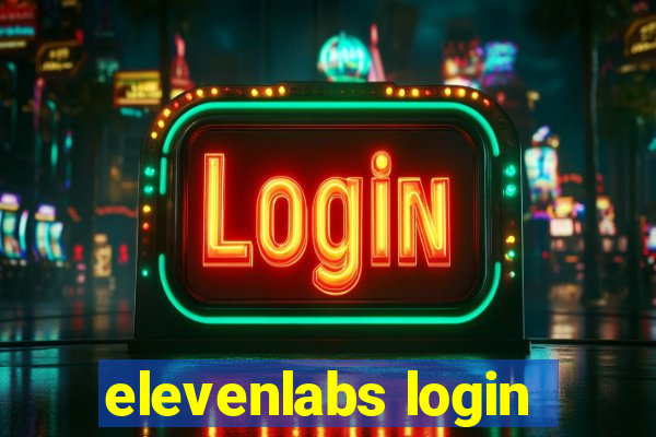 elevenlabs login