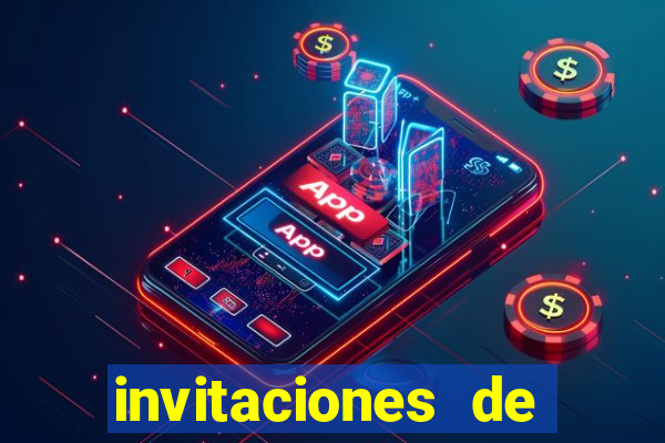 invitaciones de bingo para editar