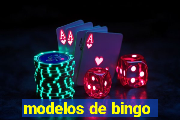 modelos de bingo