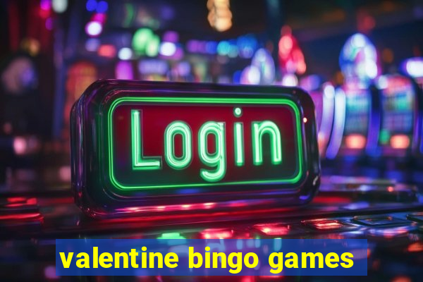 valentine bingo games