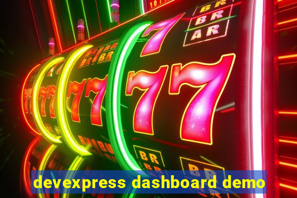 devexpress dashboard demo