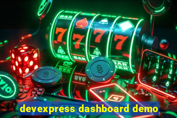 devexpress dashboard demo