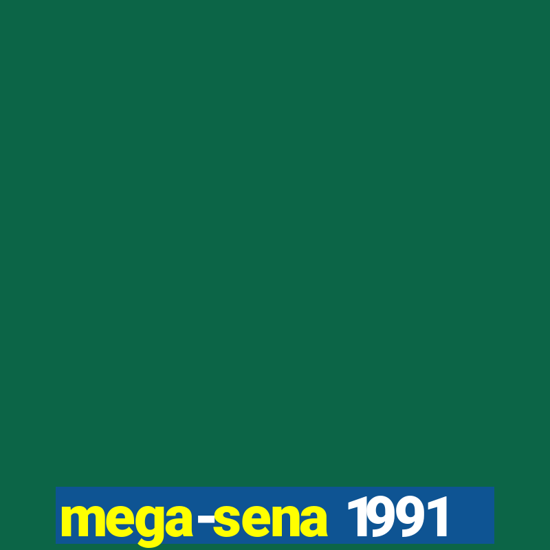 mega-sena 1991