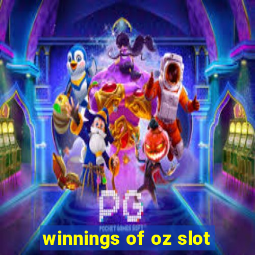 winnings of oz slot