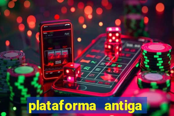 plataforma antiga de jogos