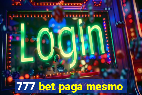 777 bet paga mesmo