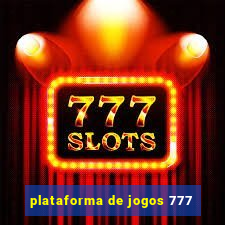 plataforma de jogos 777