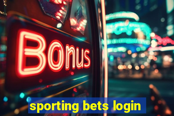 sporting bets login