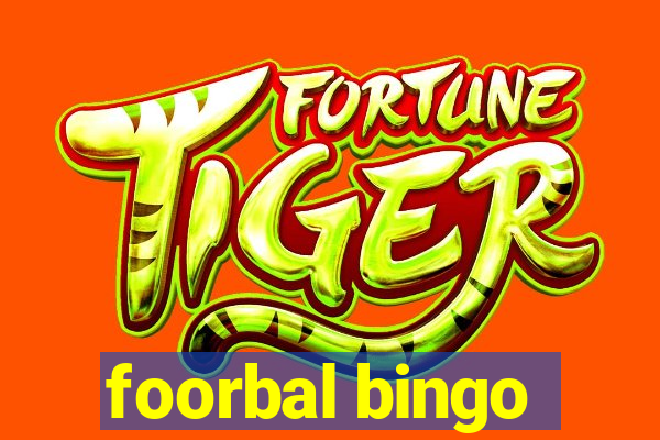 foorbal bingo