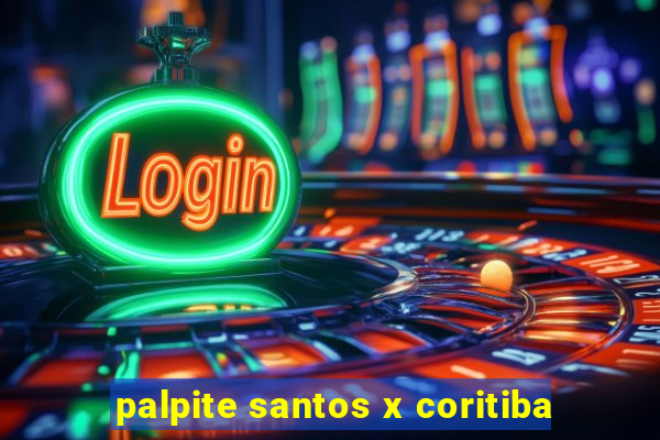 palpite santos x coritiba