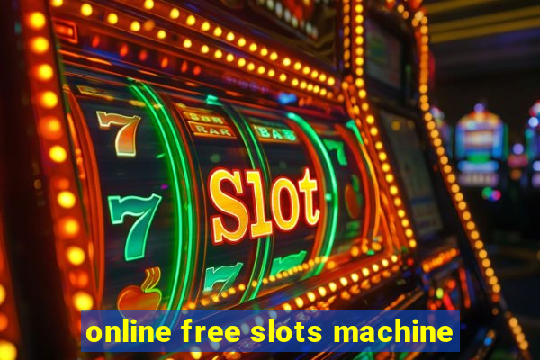 online free slots machine