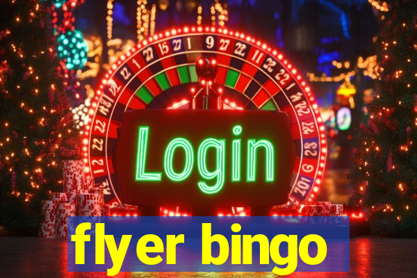 flyer bingo