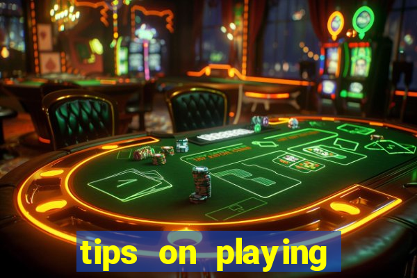 tips on playing slot machines