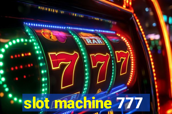 slot machine 777