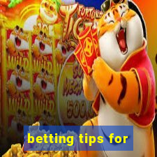 betting tips for