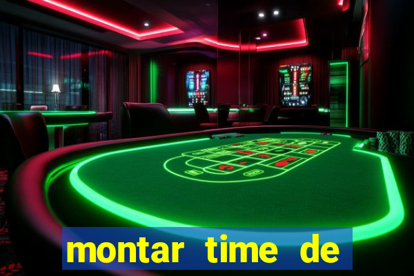 montar time de futebol site