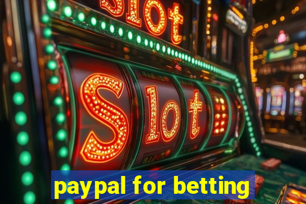 paypal for betting