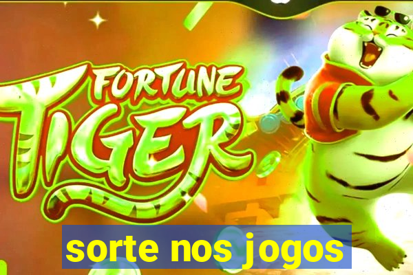 sorte nos jogos