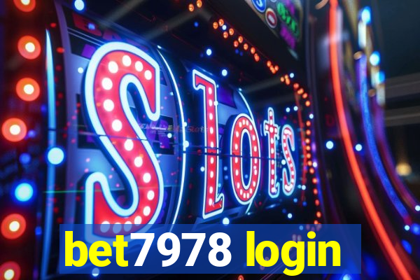 bet7978 login