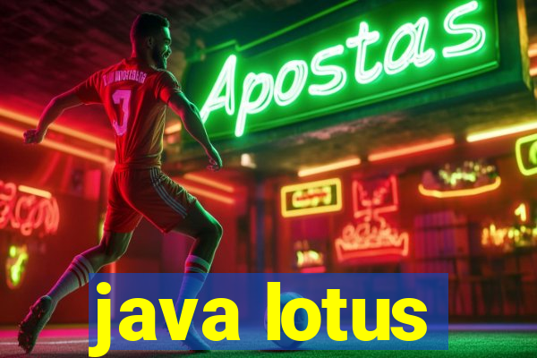 java lotus