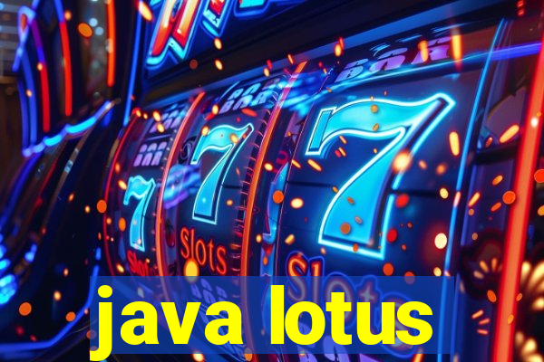 java lotus