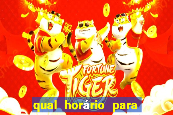 qual horário para jogar fortune ox