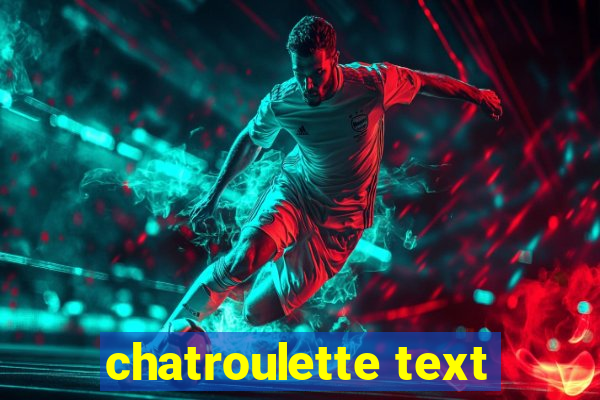 chatroulette text