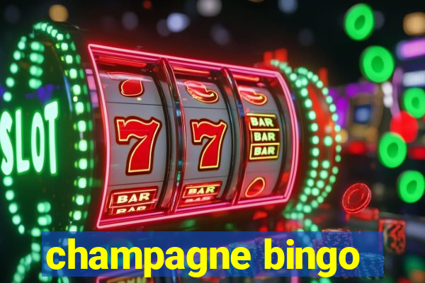 champagne bingo