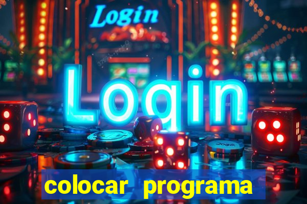 colocar programa para iniciar com o windows