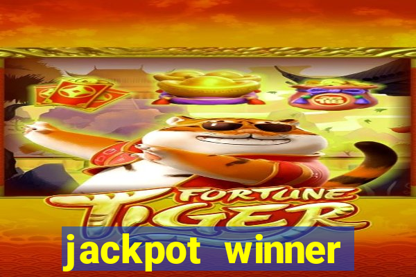 jackpot winner casino slot